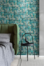 Load image into Gallery viewer, Elysium Tiles Vanguard Penta Green 12.25" x 12.25" Mosaic Tile