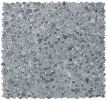 Load image into Gallery viewer, Elysium Tiles Peach Blue 12" x 12" Mosaic Tile