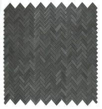 Load image into Gallery viewer, Elysium Tiles Herringbone Basalt  11" x 12.50" Mosaic Tile