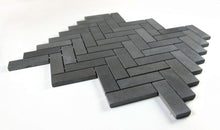 Load image into Gallery viewer, Elysium Tiles Herringbone Basalt  11" x 12.50" Mosaic Tile