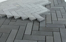 Load image into Gallery viewer, Elysium Tiles Herringbone Basalt  11" x 12.50" Mosaic Tile