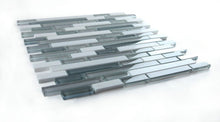 Load image into Gallery viewer, Elysium Tiles Linear Modern Grey 11.75" x 12" Mosaic Tile