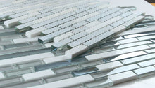 Load image into Gallery viewer, Elysium Tiles Linear Modern Grey 11.75" x 12" Mosaic Tile