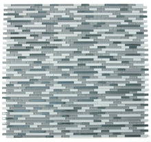 Load image into Gallery viewer, Elysium Tiles Linear Modern Grey 11.75" x 12" Mosaic Tile