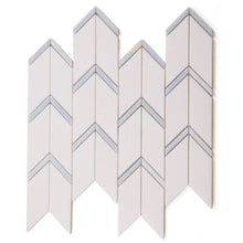 Load image into Gallery viewer, Elysium Tiles Arrow Ocean 12" x 12.75" Mosaic Tile