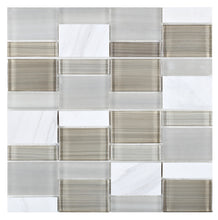 Load image into Gallery viewer, Elysium Tiles Sea Salt Prime 11.75" x 11.75" Mosaic Tile