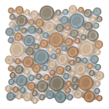 Load image into Gallery viewer, Elysium Tiles Lady Forest 10.75" x 10.75" Mosaic Tile