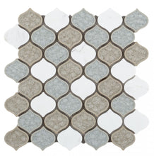 Load image into Gallery viewer, Elysium Tiles Van Gogh Sky 10.75" x 11.25" Mosaic Tile