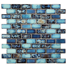 Load image into Gallery viewer, Elysium Tiles Brick Lake 11.75" x 11.75" Mosaic Tile
