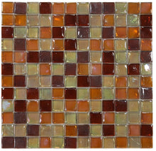 Load image into Gallery viewer, Elysium Tiles Laguna Wine Square 11.75" x 11.75" Mosaic Tile