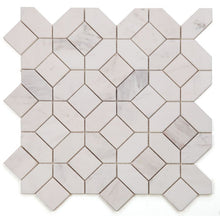 Load image into Gallery viewer, Elysium Tiles Eclipse White 12" x 12" Mosaic Tile