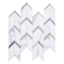 Load image into Gallery viewer, Elysium Tiles Arrow Sky 12" x 12.75" Mosaic Tile