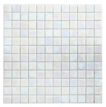 Load image into Gallery viewer, Elysium Tiles Laguna White Square 11.75" x 11.75" Mosaic Tile