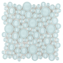 Load image into Gallery viewer, Elysium Tiles Lady Turquoise 10.75" x 10.75" Mosaic Tile