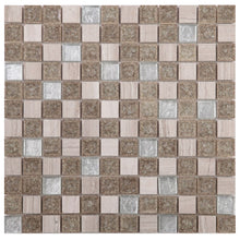 Load image into Gallery viewer, Elysium Tiles Swiss Grey New 11.75" x 11.75" Mosaic Tile
