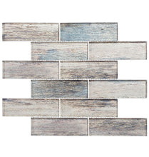 Load image into Gallery viewer, GT Westminster Collection Palace Teak 11.75" x 12" Mosaic Tile