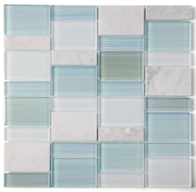Load image into Gallery viewer, Elysium Tiles Prime Blue New 11.75" x 11.75" Mosaic Tile