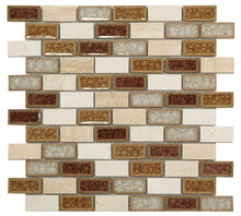 Load image into Gallery viewer, Elysium Tiles Swiss Wine 11.75" x 11.75" Mosaic Tile