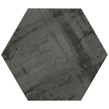 Load image into Gallery viewer, GT Princeton Glaze Hex Series Nero Night 4.75" x 5.5" Mosaic Tile (4.54 ft² Per Box)