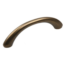 Load image into Gallery viewer, 70mm (2.75") Center to Center Matte Black Modern Loop Pull Cabinet Hardware Handle