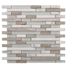 Load image into Gallery viewer, Elysium Tiles Linear Loft 11.75" x 11.75" Mosaic Tile