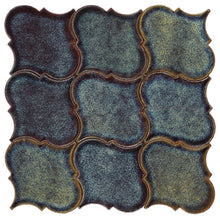 Load image into Gallery viewer, Elysium Tiles Calabash Multiblue 6" x 6" Mosaic Tile