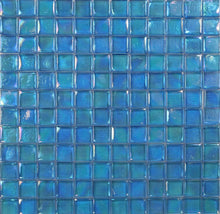 Load image into Gallery viewer, Elysium Tiles Laguna Fancy Blue 11.75" x 11.75" Mosaic Tile