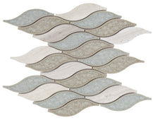 Load image into Gallery viewer, Elysium Tiles Pontus Blue 10.75" x 10.75" Mosaic Tile