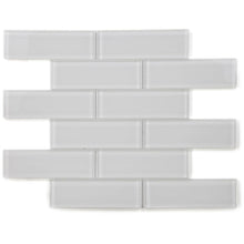 Load image into Gallery viewer, Elysium Tiles Casale White Shining 11.75" x 11.75" Mosaic Tile