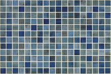 Load image into Gallery viewer, Elysium Tiles Vanguard Forest Blue 12.25" x 18.5" Mosaic Tile