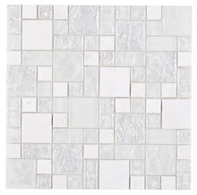Load image into Gallery viewer, Elysium Tiles Icy Pure 12" x 12" Mosaic Tile