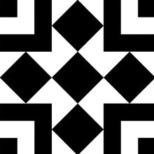 Load image into Gallery viewer, GT Retro Neuve Collection Checker Blocks 7.875" x 7.875" Ceramic Tile (8.17 ft² Per Box)