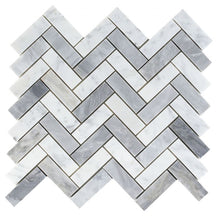 Load image into Gallery viewer, Elysium Tiles Chevron Long Loft 11" x 12.5" Mosaic Tile