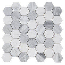 Load image into Gallery viewer, Elysium Tiles Hexagon Dusk 11.75" x 12" Mosaic Tile