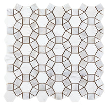 Load image into Gallery viewer, Elysium Tiles Diana Aether 11.5" x 12" Mosaic Tile