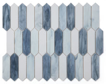Load image into Gallery viewer, Elysium Tiles Newport Arrow Grey 10.25" x 12.5" Mosaic Tile