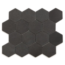 Load image into Gallery viewer, Elysium Tiles Hexagon Basalt 10.25" x 11.75" Mosaic Tile