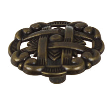 Load image into Gallery viewer, 35mm (1.375") Antique Brass Classic Celtic Medallion Cabinet Knob