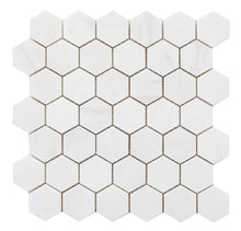 Load image into Gallery viewer, Elysium Tiles Hexagon Dolomite Honed 11.75" x 12" Mosaic Tile