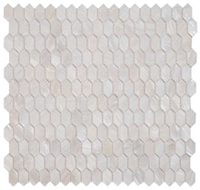 Load image into Gallery viewer, Elysium Tiles Pearl White Arrow 12" x 12" Mosaic Tile