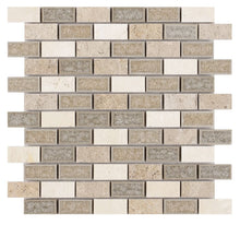 Load image into Gallery viewer, Elysium Tiles Swiss Brick 11.75" x 11.75" Mosaic Tile