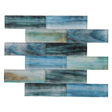 Load image into Gallery viewer, Elysium Tiles Art Wood Forest 11.75" x 11.75" Mosaic Tile