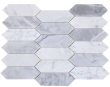 Load image into Gallery viewer, Elysium Tiles Elongated Hex Dusk 11.75" x 15" Mosaic Tile
