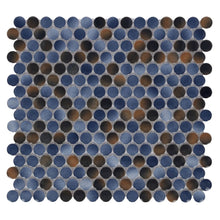 Load image into Gallery viewer, Elysium Tiles Penny Round Shadow 11.5" x 12.25" Mosaic Tile