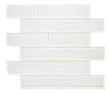 Load image into Gallery viewer, Elysium Tiles Casale Silver White 11.75" x 11.75" Mosaic Tile
