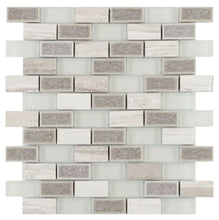 Load image into Gallery viewer, Elysium Tiles Bride 10.75" x 11.75" Mosaic Tile