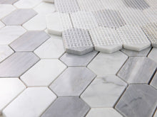 Load image into Gallery viewer, Elysium Tiles Montage Blue 12.5" x 13.25" Mosaic Tile