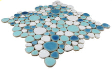 Load image into Gallery viewer, Elysium Tiles Growing Jewel Iris 11.5" x 11.5" Mosaic Tile