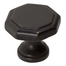 Load image into Gallery viewer, 28.5 mm (1.125") Oil Rubbed Bronze Classic Octagon Cabinet Knob