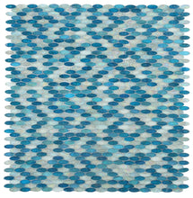 Load image into Gallery viewer, Elysium Tiles Malibu Ocean Pebble 11" x 11.5" Mosaic Tile